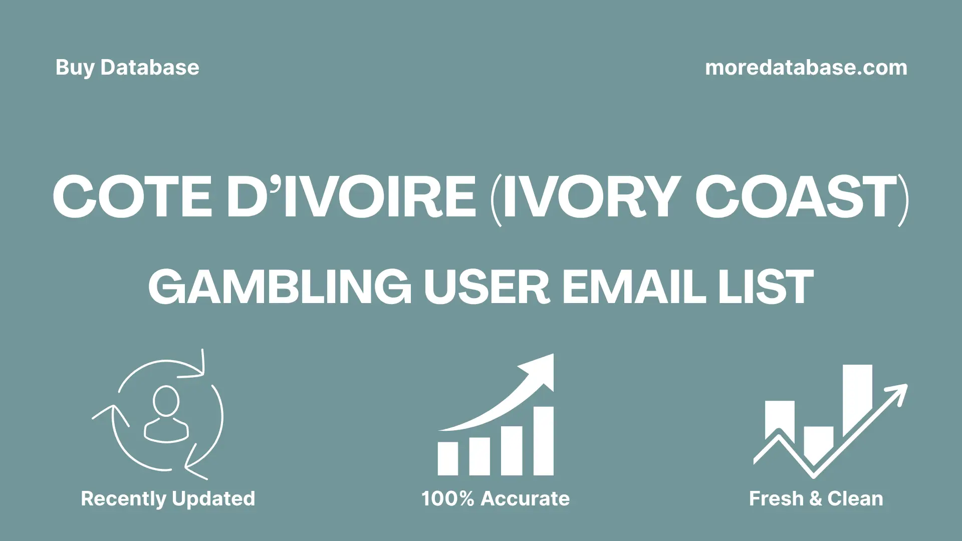 Cote d’Ivoire (Ivory Coast) Gambling User Email List